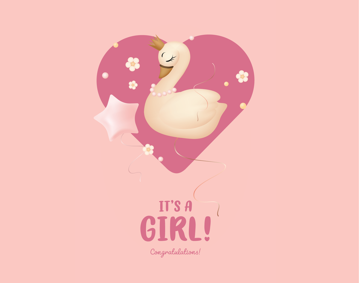 It's a girl!