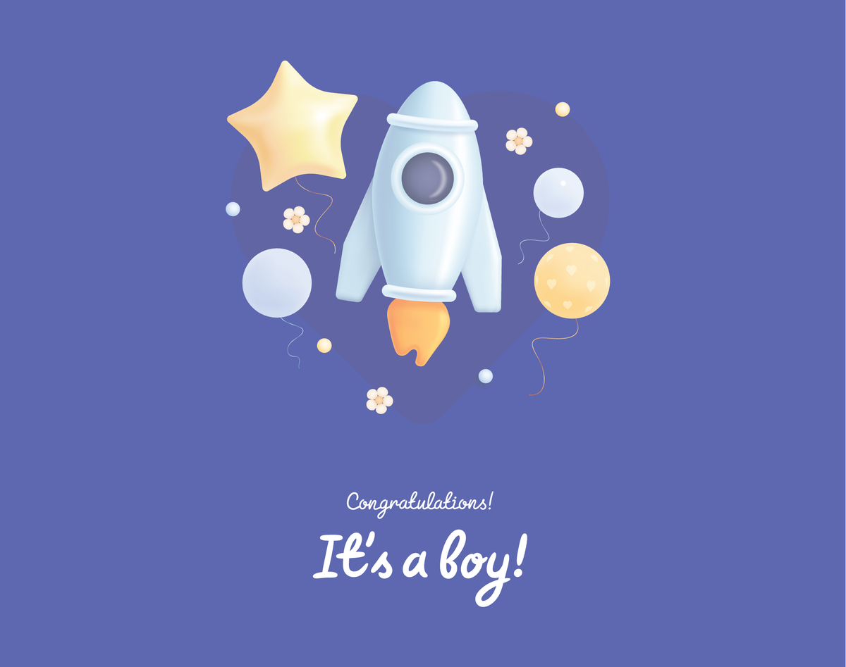 It's a boy!