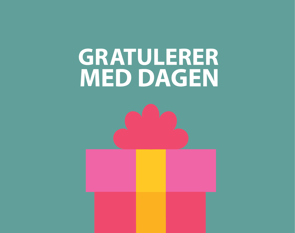 Gratulerer med dagen
