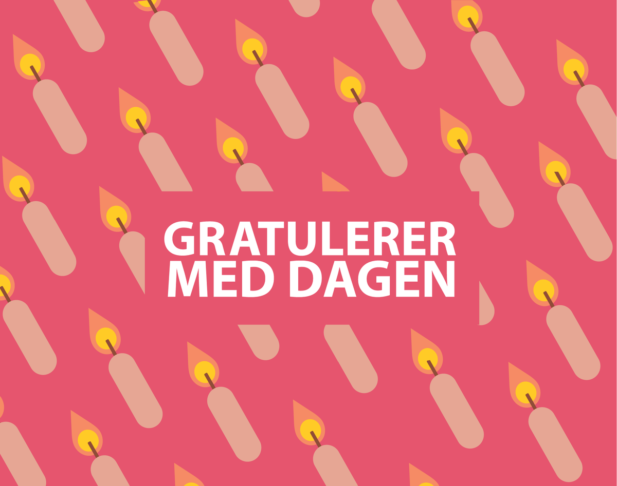 Gratulerer med dagen