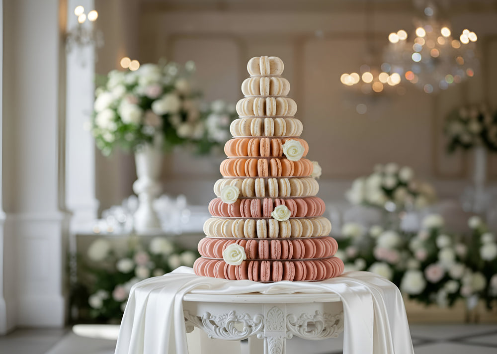 Méribel macaron tower